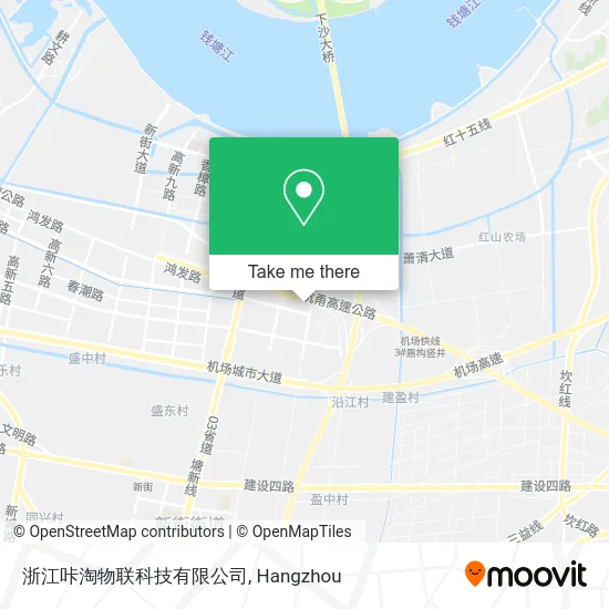 浙江咔淘物联科技有限公司 map