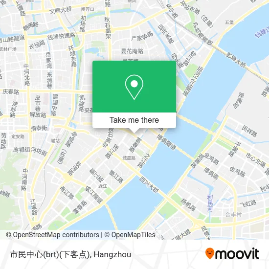 市民中心(brt)(下客点) map