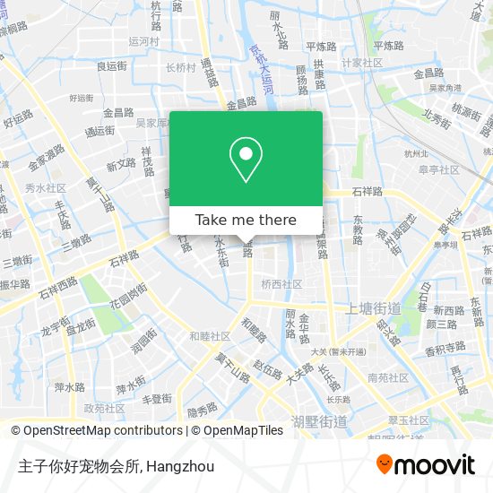 主子你好宠物会所 map