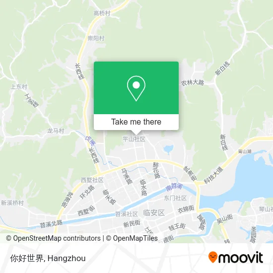你好世界 map