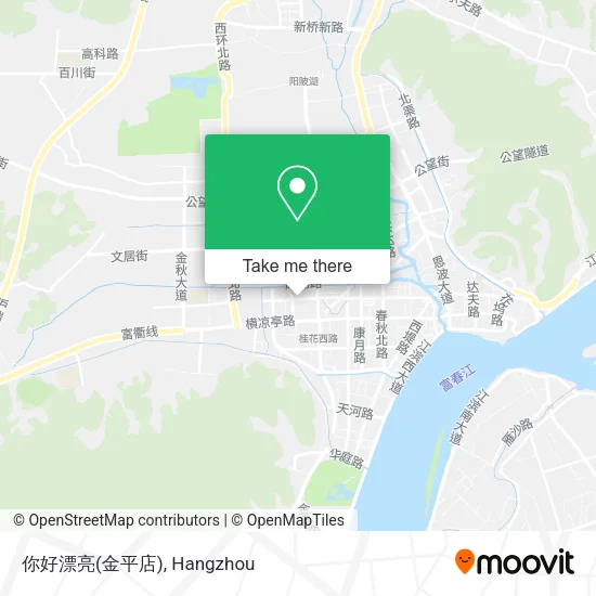 你好漂亮(金平店) map