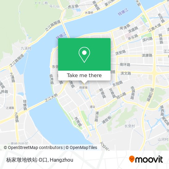 杨家墩地铁站-D口 map