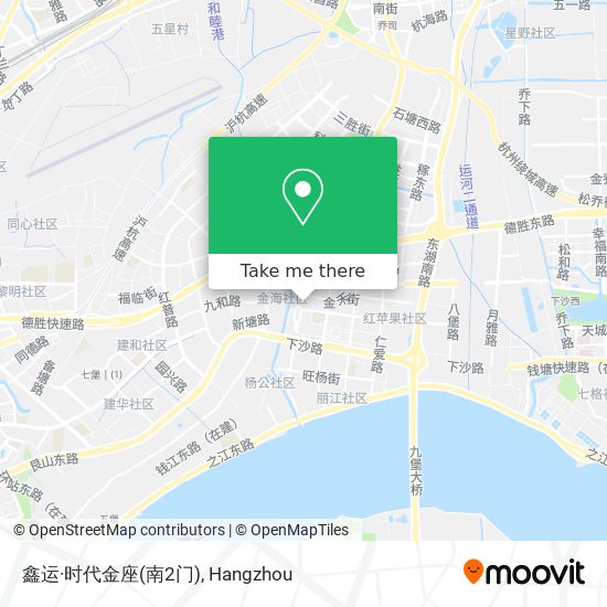 鑫运·时代金座(南2门) map