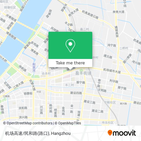 机场高速/民和路(路口) map