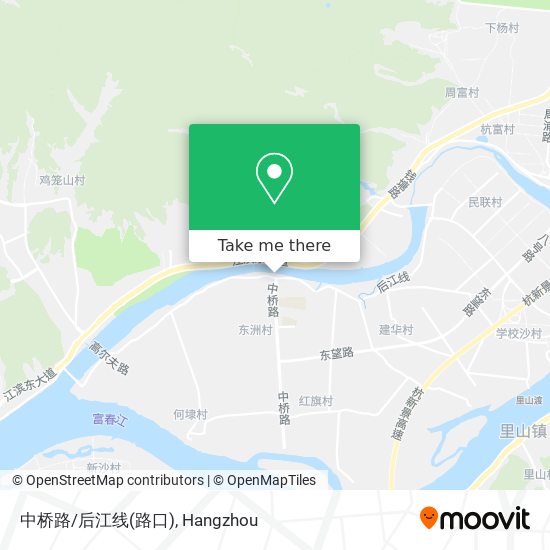 中桥路/后江线(路口) map