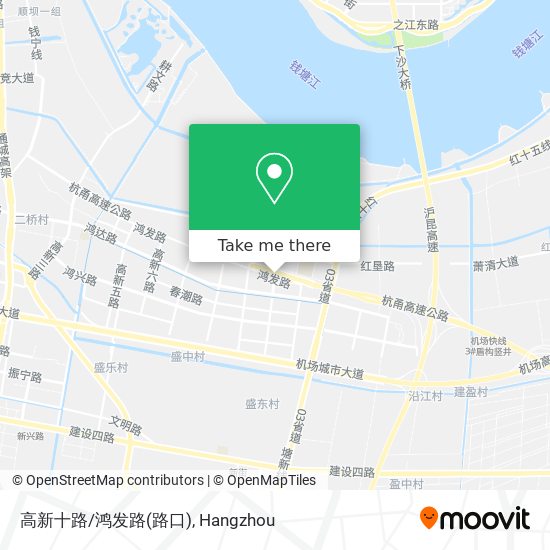 高新十路/鸿发路(路口) map
