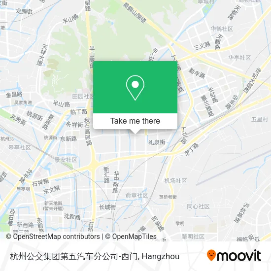 杭州公交集团第五汽车分公司-西门 map