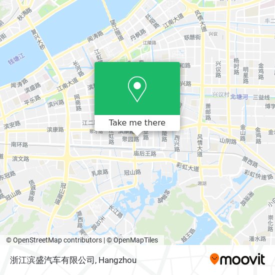 浙江滨盛汽车有限公司 map