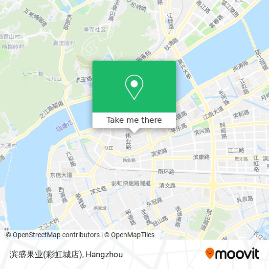 滨盛果业(彩虹城店) map