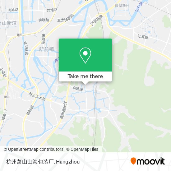 杭州萧山山海包装厂 map