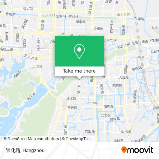 崇化路 map