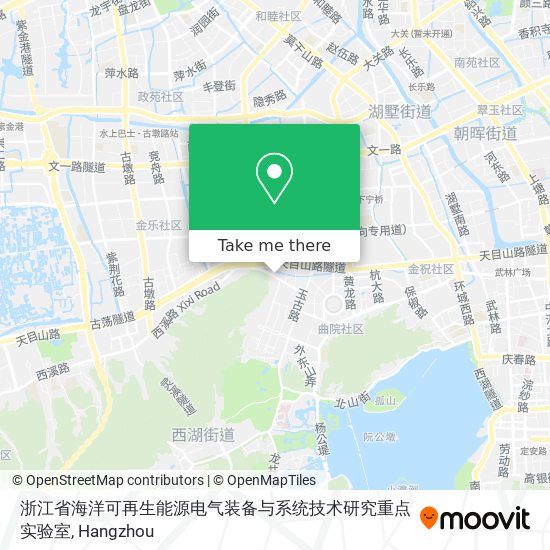 浙江省海洋可再生能源电气装备与系统技术研究重点实验室 map