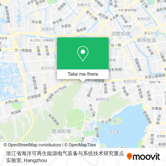 浙江省海洋可再生能源电气装备与系统技术研究重点实验室 map