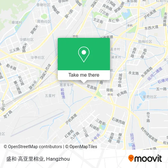 盛和·高亚里棉业 map