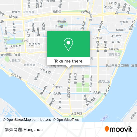 辉煌网咖 map