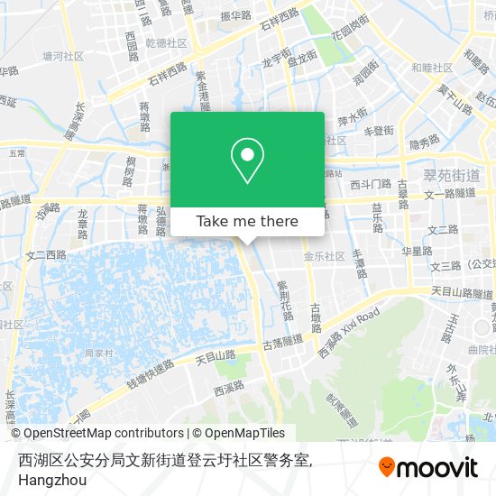 西湖区公安分局文新街道登云圩社区警务室 map