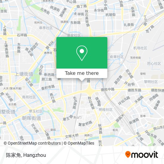 陈家角 map