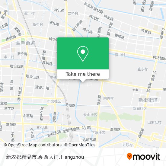新农都精品市场-西大门 map