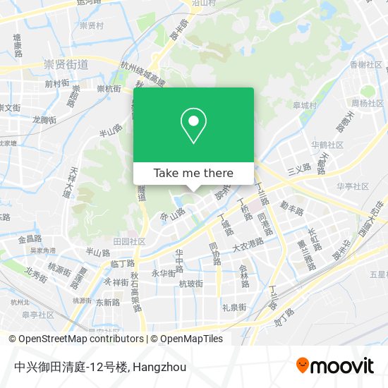 中兴御田清庭-12号楼 map