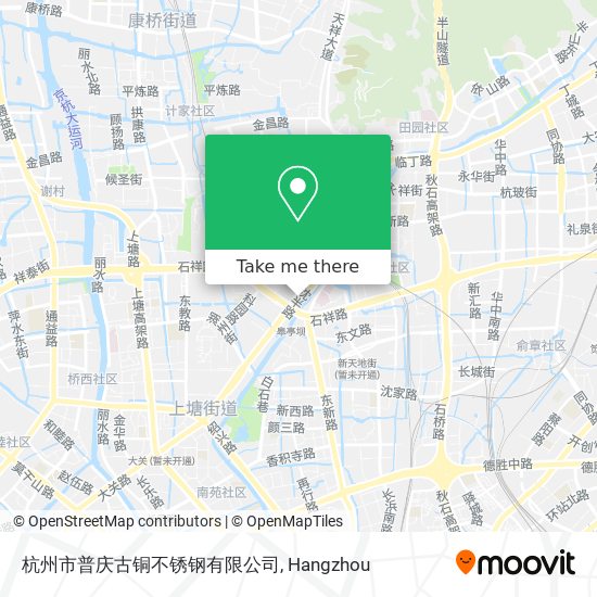 杭州市普庆古铜不锈钢有限公司 map