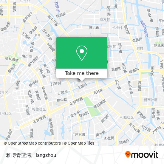 雅博青蓝湾 map