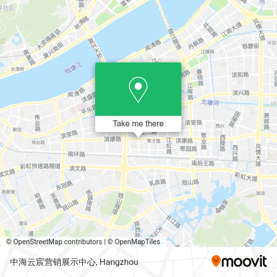 中海云宸营销展示中心 map