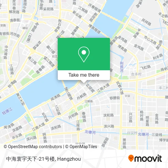 中海寰宇天下-21号楼 map