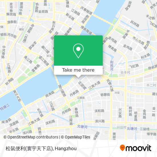 松鼠便利(寰宇天下店) map