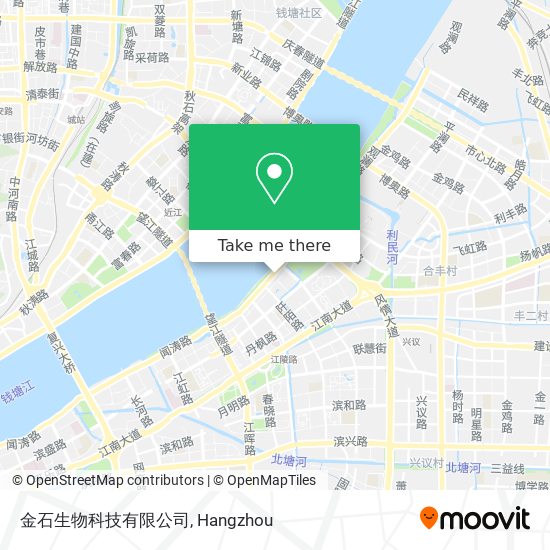 金石生物科技有限公司 map