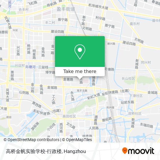 高桥金帆实验学校-行政楼 map