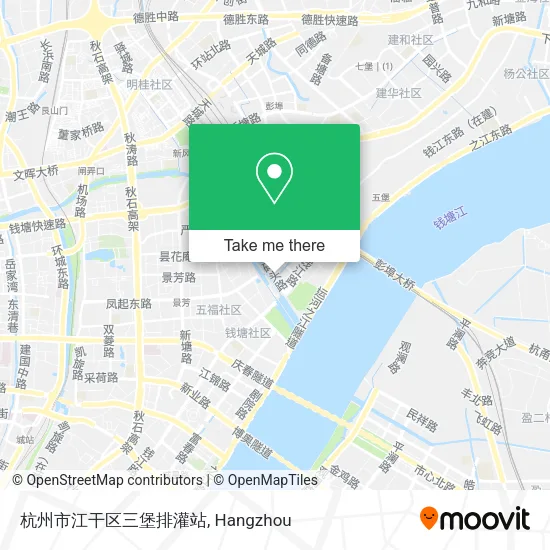 杭州市江干区三堡排灌站 map