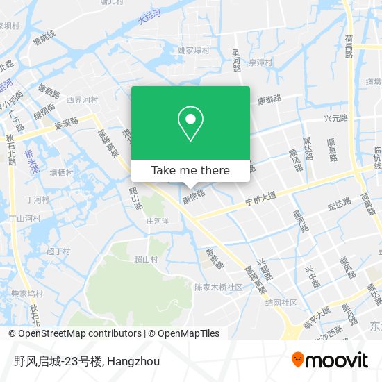 野风启城-23号楼 map
