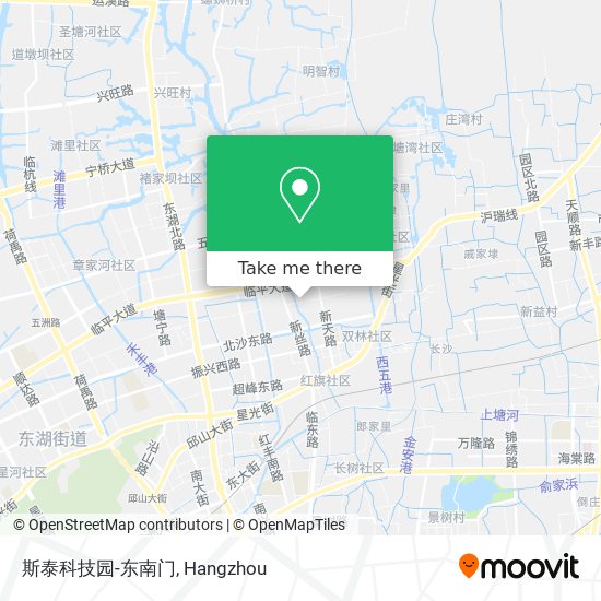 斯泰科技园-东南门 map