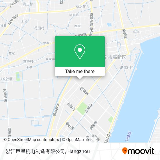 浙江巨星机电制造有限公司 map