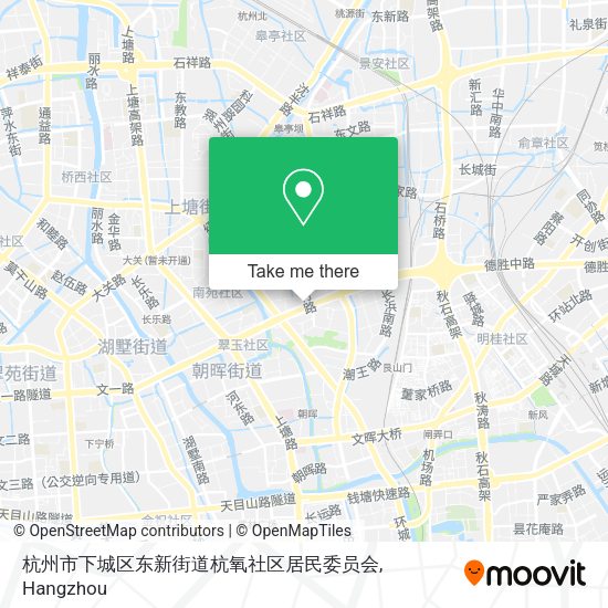 杭州市下城区东新街道杭氧社区居民委员会 map