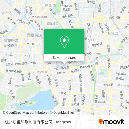 杭州建侄印刷包装有限公司 map