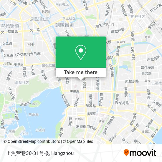 上焦营巷30-31号楼 map