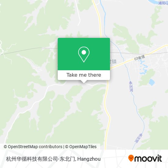 杭州华循科技有限公司-东北门 map