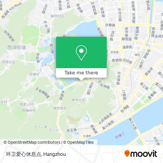 环卫爱心休息点 map