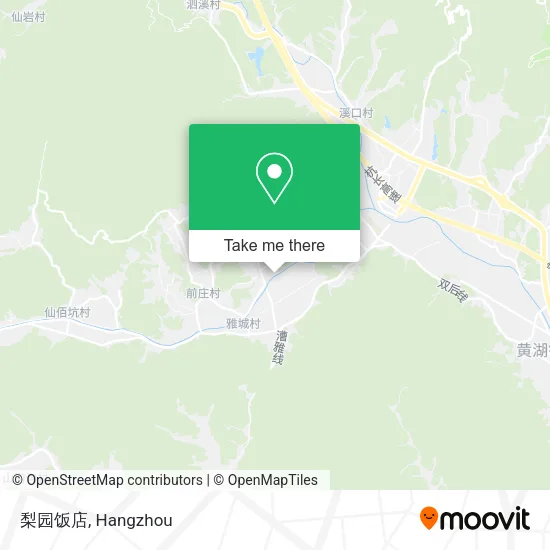 梨园饭店 map