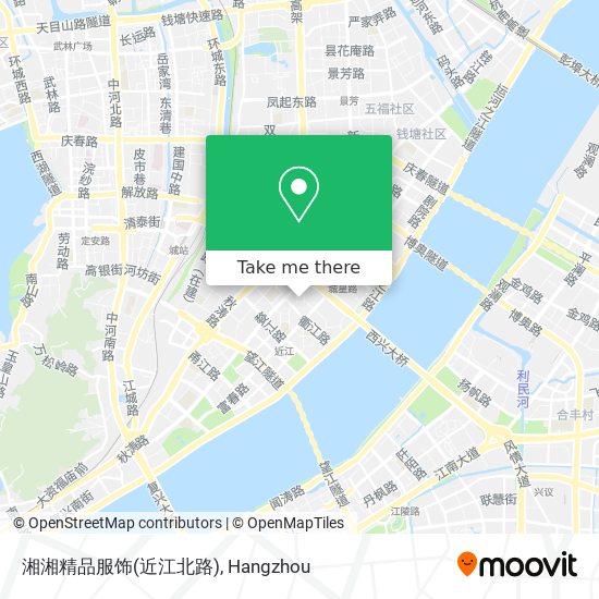 湘湘精品服饰(近江北路) map