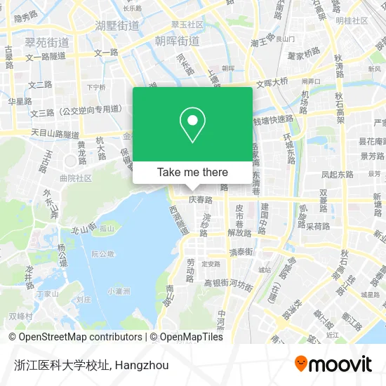 浙江医科大学校址 map