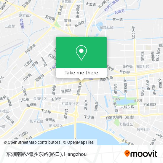 东湖南路/德胜东路(路口) map