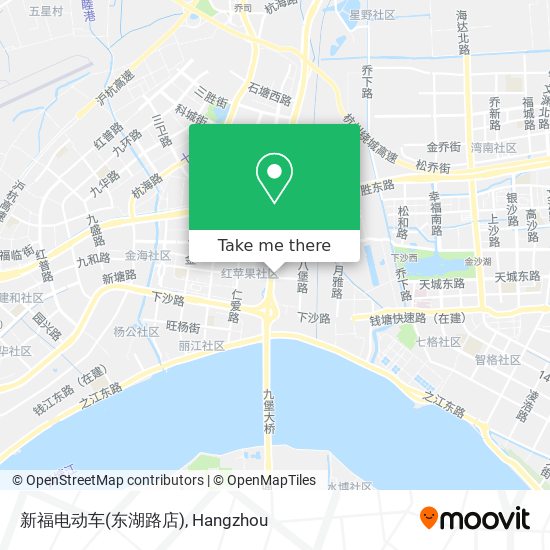 新福电动车(东湖路店) map