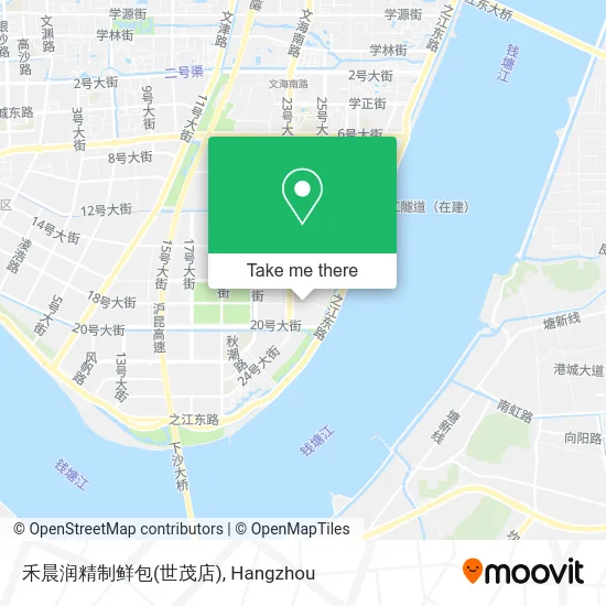 禾晨润精制鲜包(世茂店) map