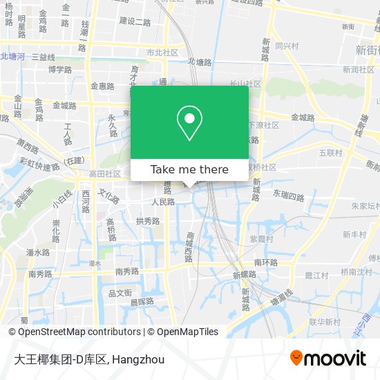 大王椰集团-D库区 map