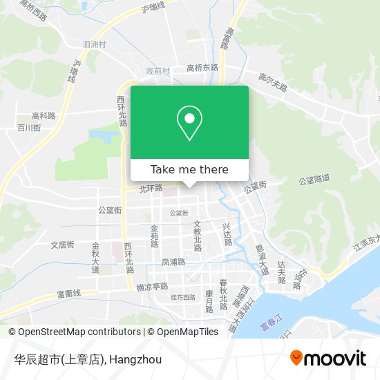 华辰超市(上章店) map