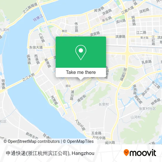 申通快递(浙江杭州滨江公司) map