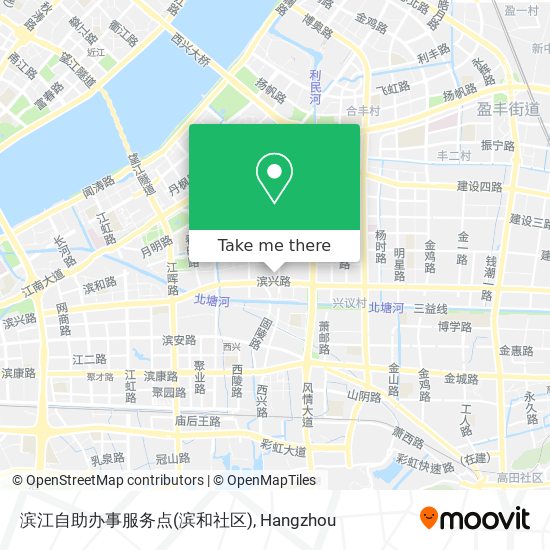 滨江自助办事服务点(滨和社区) map