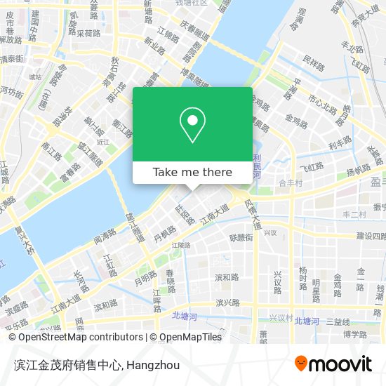 滨江金茂府销售中心 map
